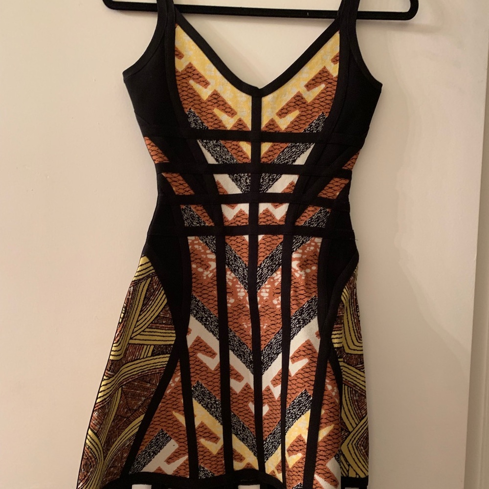 Herve Leger Amella Dress Sx XS